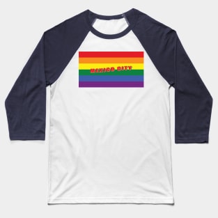 Mexico City Pride: Marcha del Orgullo de la Ciudad de Mexico Baseball T-Shirt